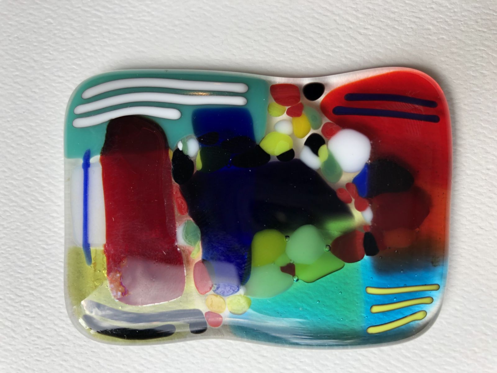 fused glas example for art docent class