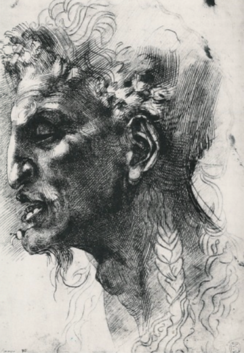 Head of Satyr by Michelangelo