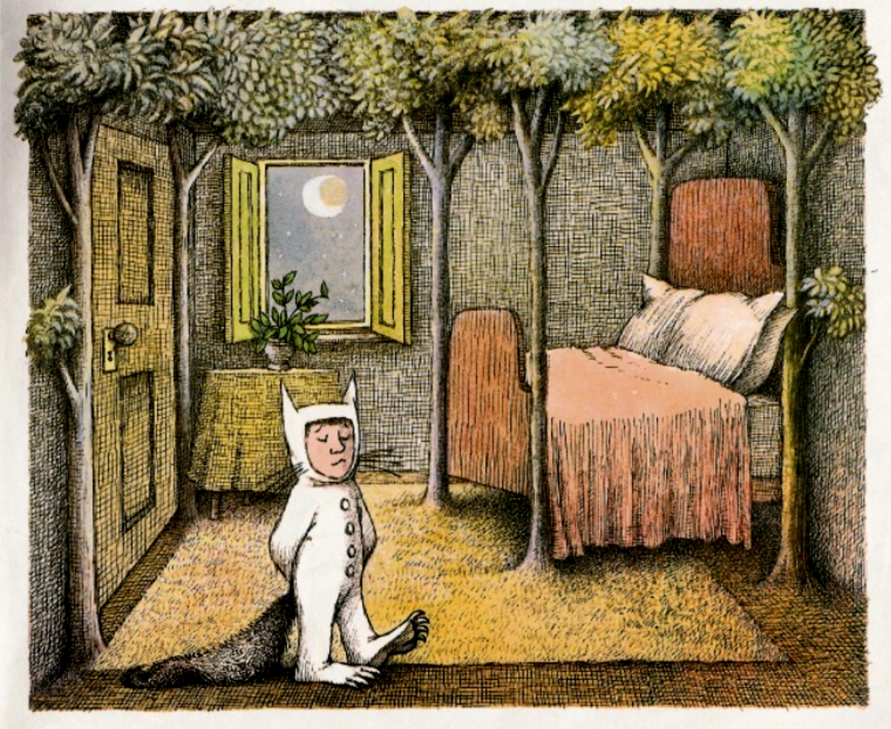 Where the Wild Things Are Sendak example of art as story