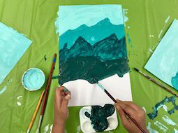 Gradient Tint Mountain Scene Article Image