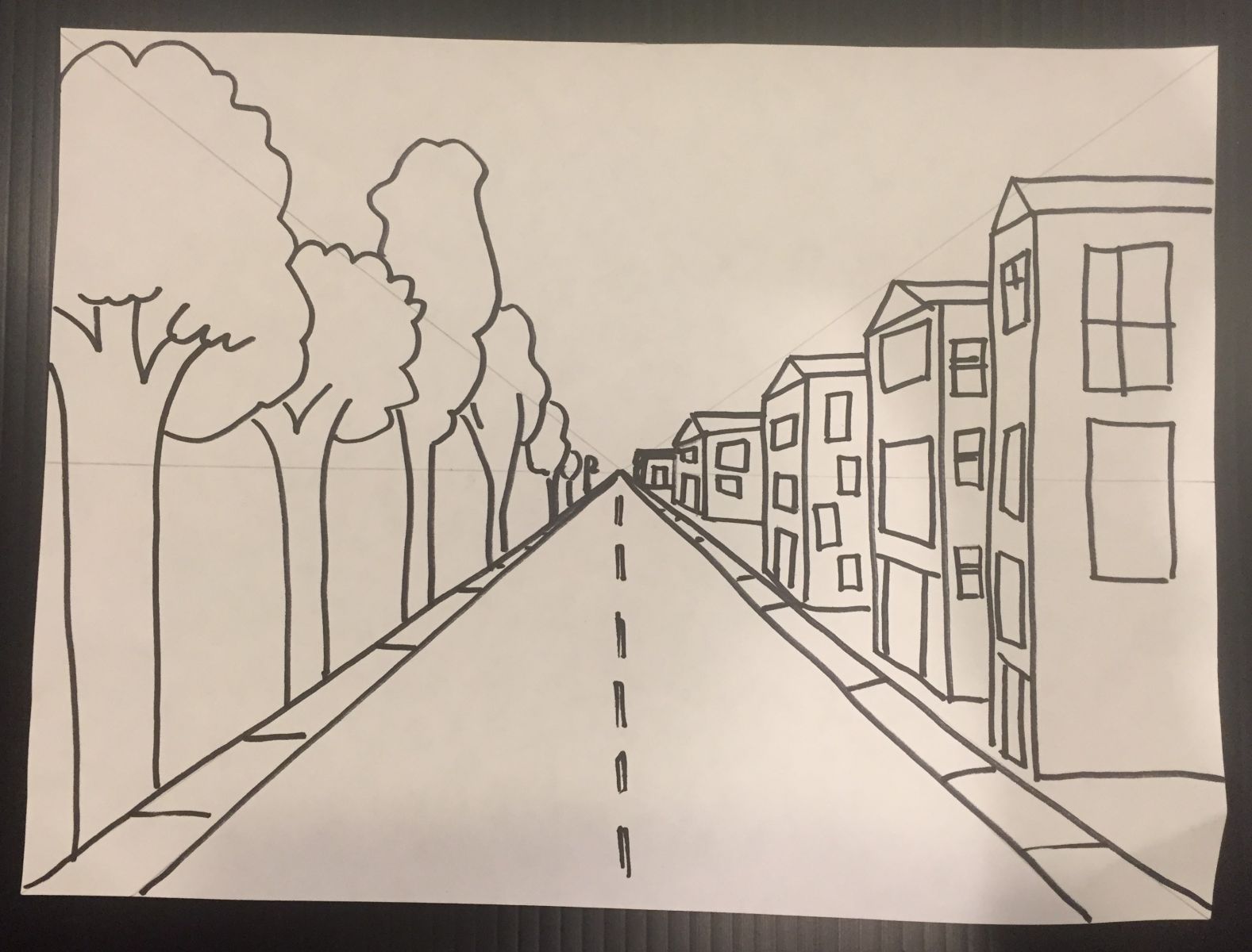 One Point Perspective Perspective Art One Point Perspective - Vrogue
